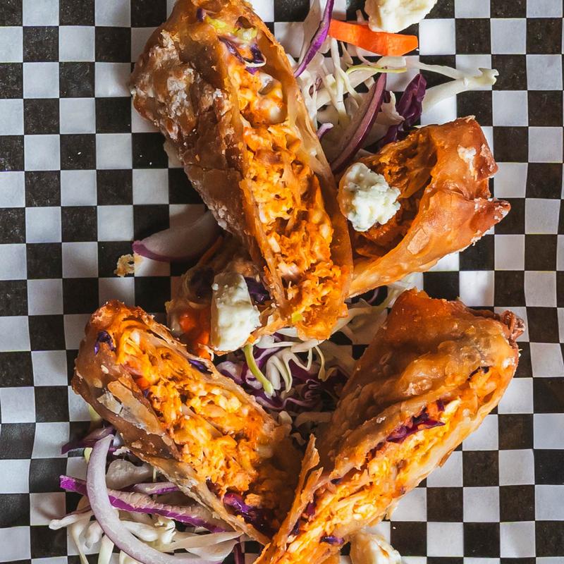 Buffalo Chicken Eggrolls